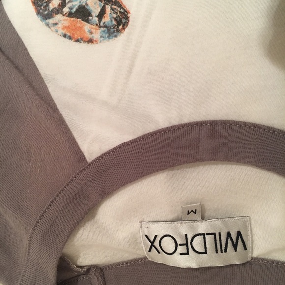 Wildfox Baseball T w/Diamond Print - Picture 6 of 6